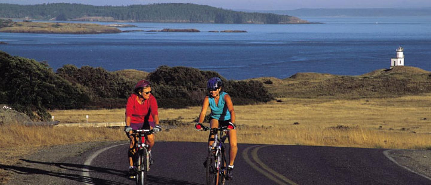 Bicycling around San Juan Island Bicycling around San Juan Island